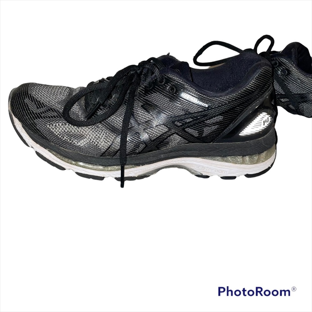 ASICS women’s gel nimbus flyte foam black size 6 1/2 shoes